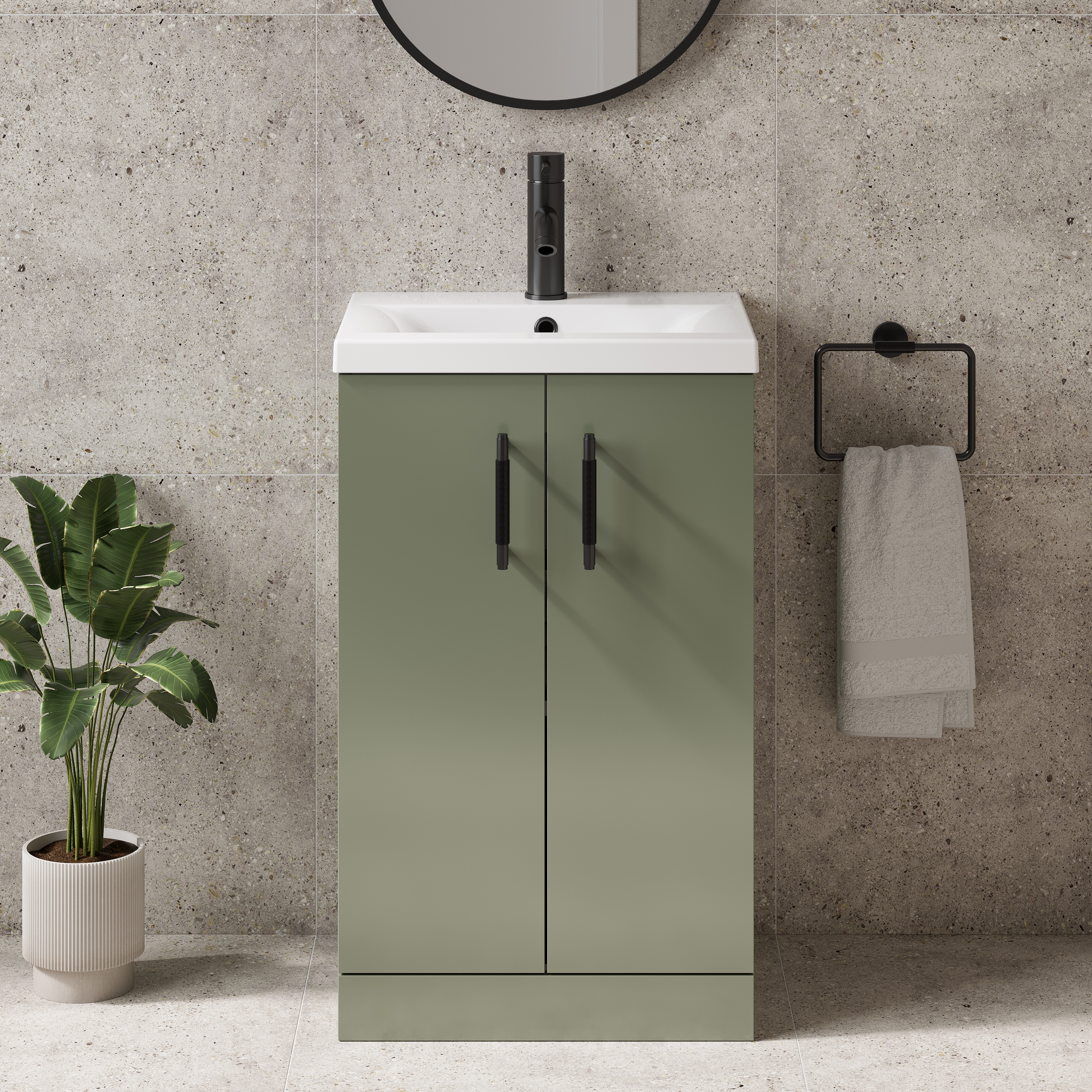 Erin 500mm Floorstanding Vanity Unit & Basin