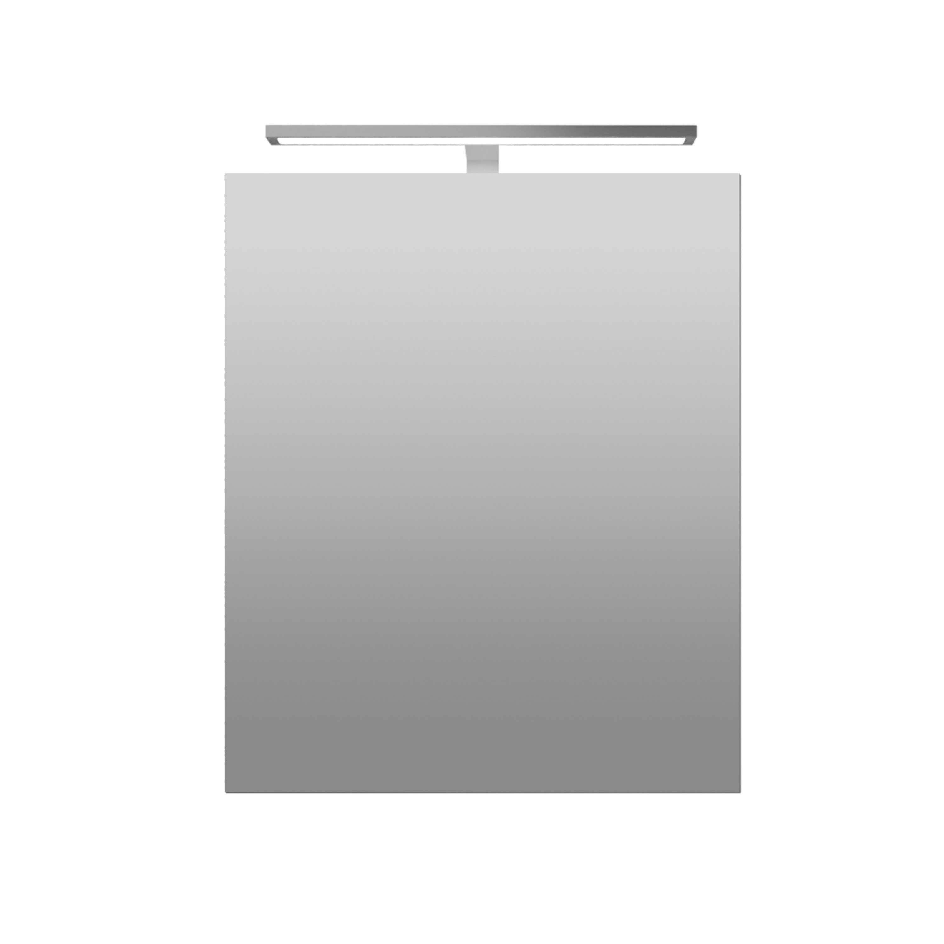 Harbour Grace LED Mirror Cabinet with Demister Pad & Shaver Socket - 500 x 600mm