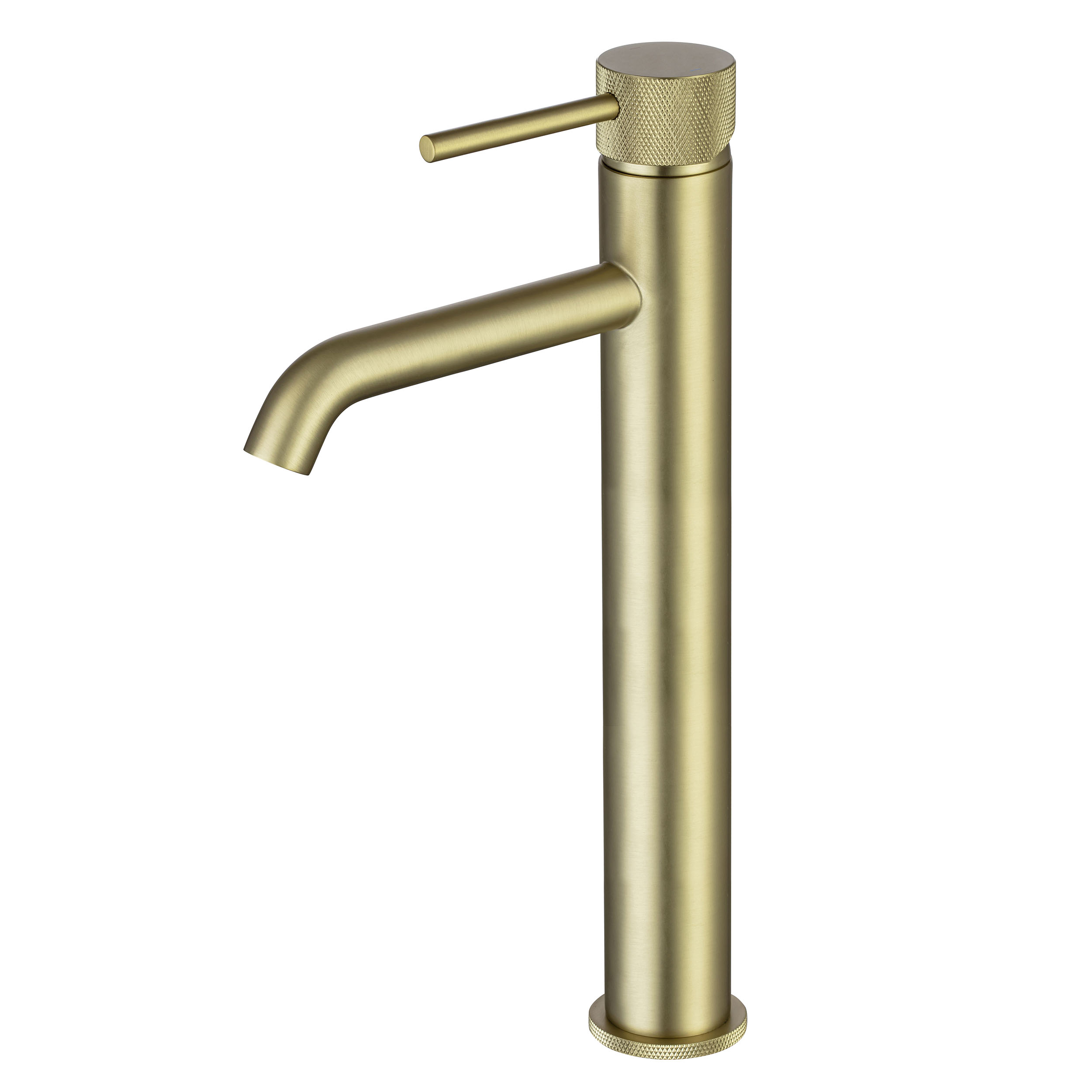 Harbour Clarity Knurled Tall Basin Mixer Tap