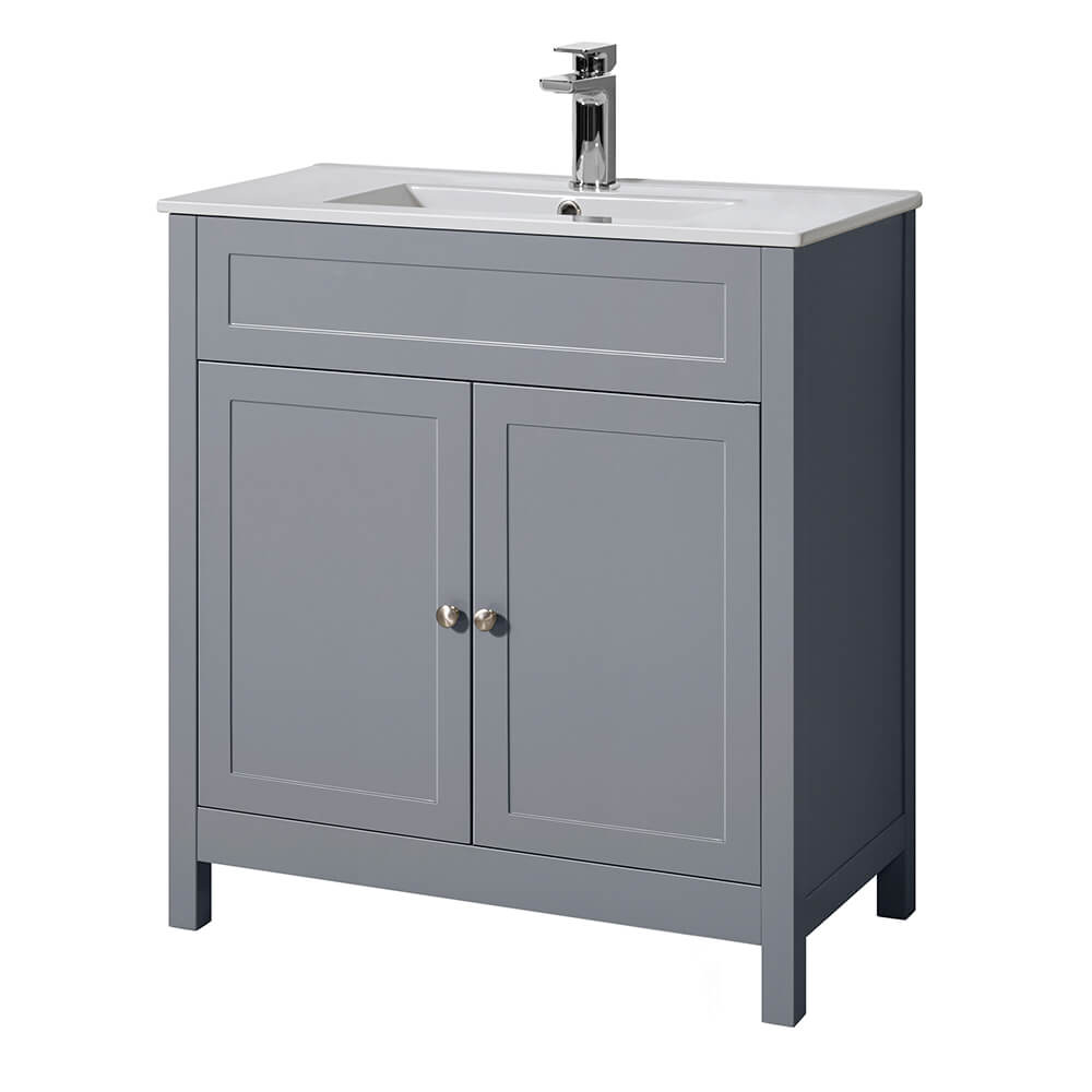 Butler & Rose Catherine Traditional 800mm Floorstanding Vanity Unit with Basin