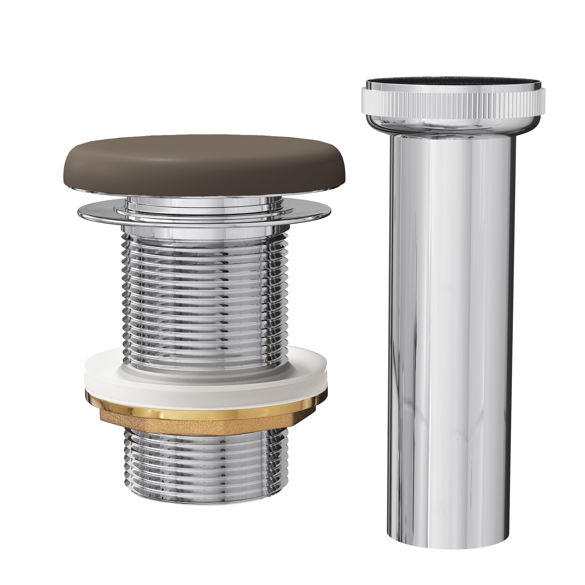 Harbour Concrete Unslotted Extendable Basin Waste