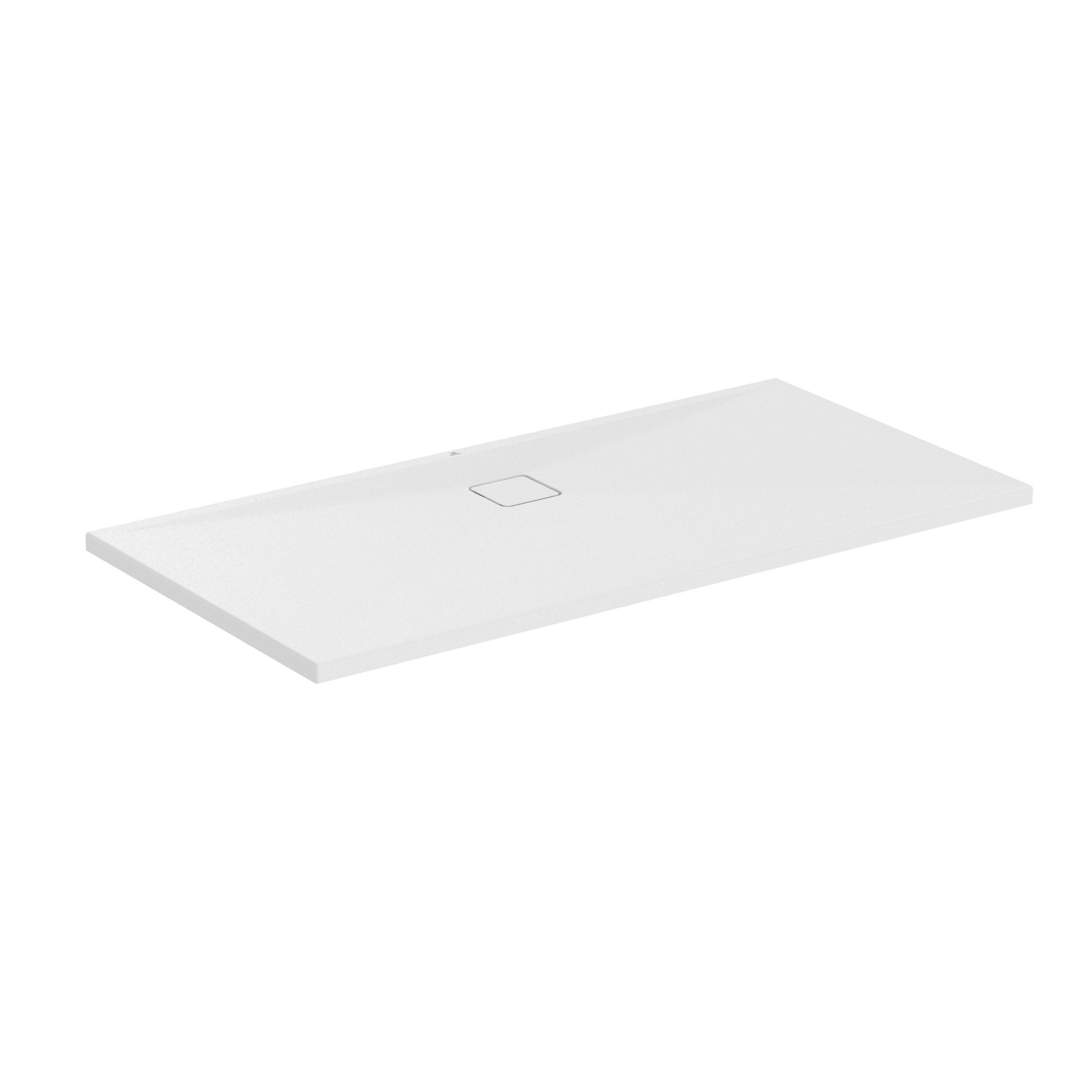 Ideal Standard Ultra Flat Evo Rectangular Anti-Slip Acrylic Shower Tray with Offset Waste - 4 Sizes