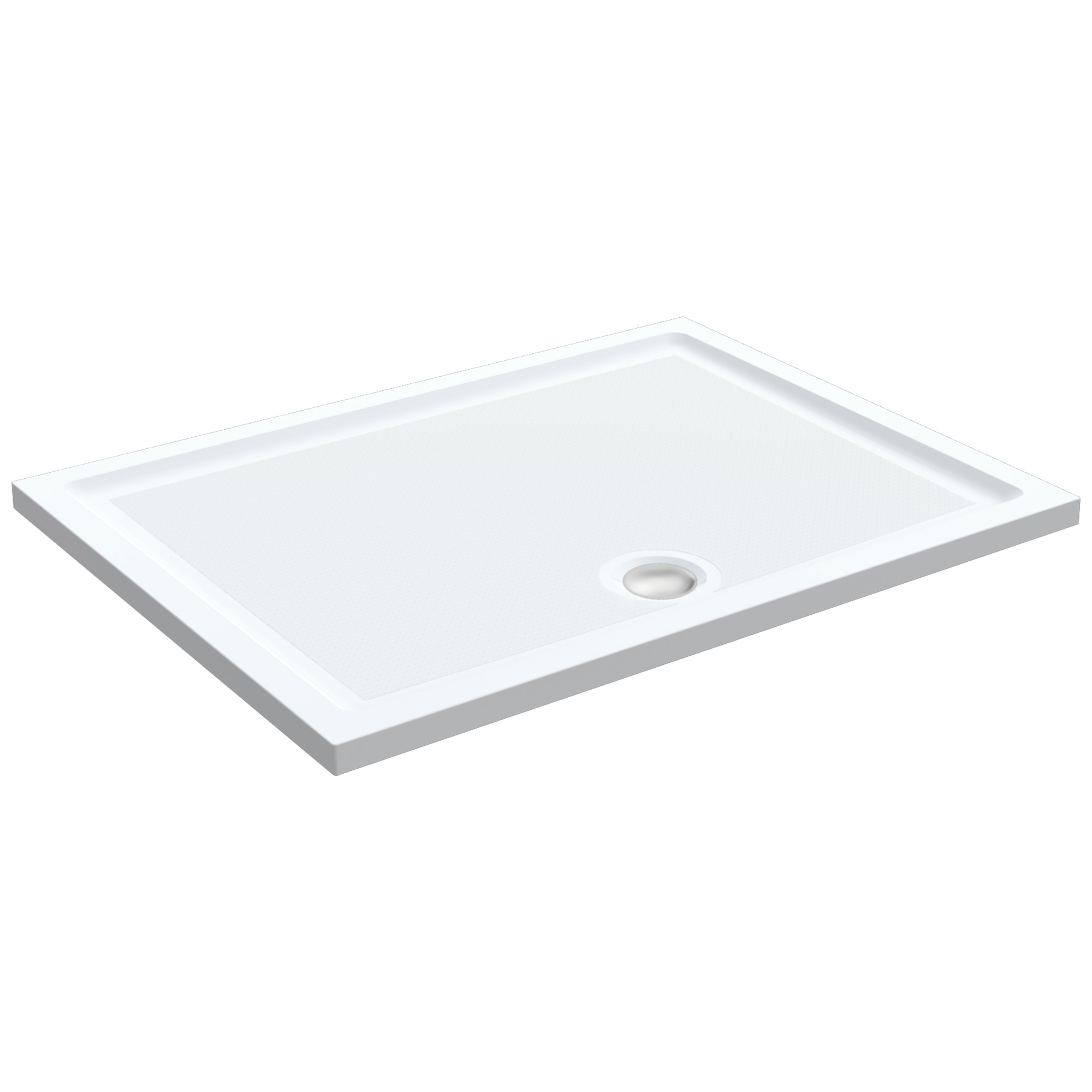Harbour Anti Slip Gel Coated Stone Resin Rectangular Shower Tray - 13 Sizes