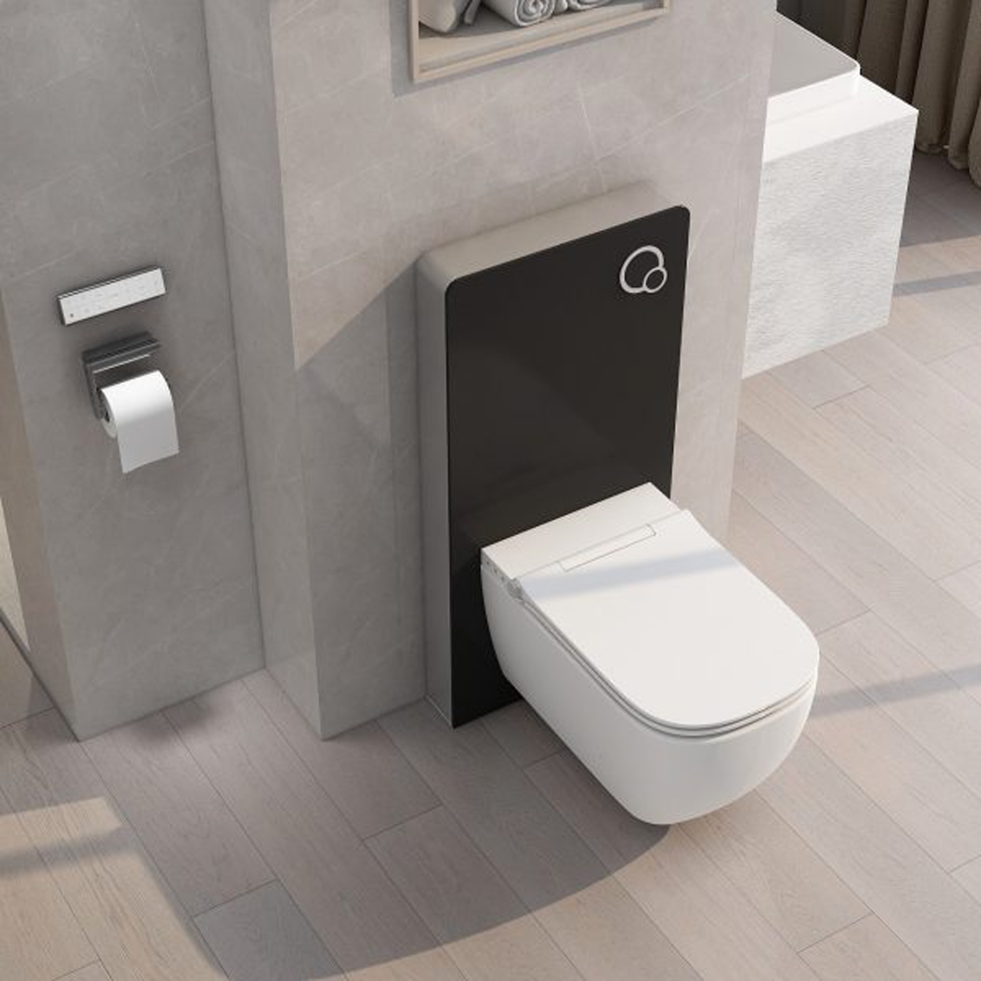 Imex Essence Wall Hung Toilet with Soft Close Seat & Remote Control