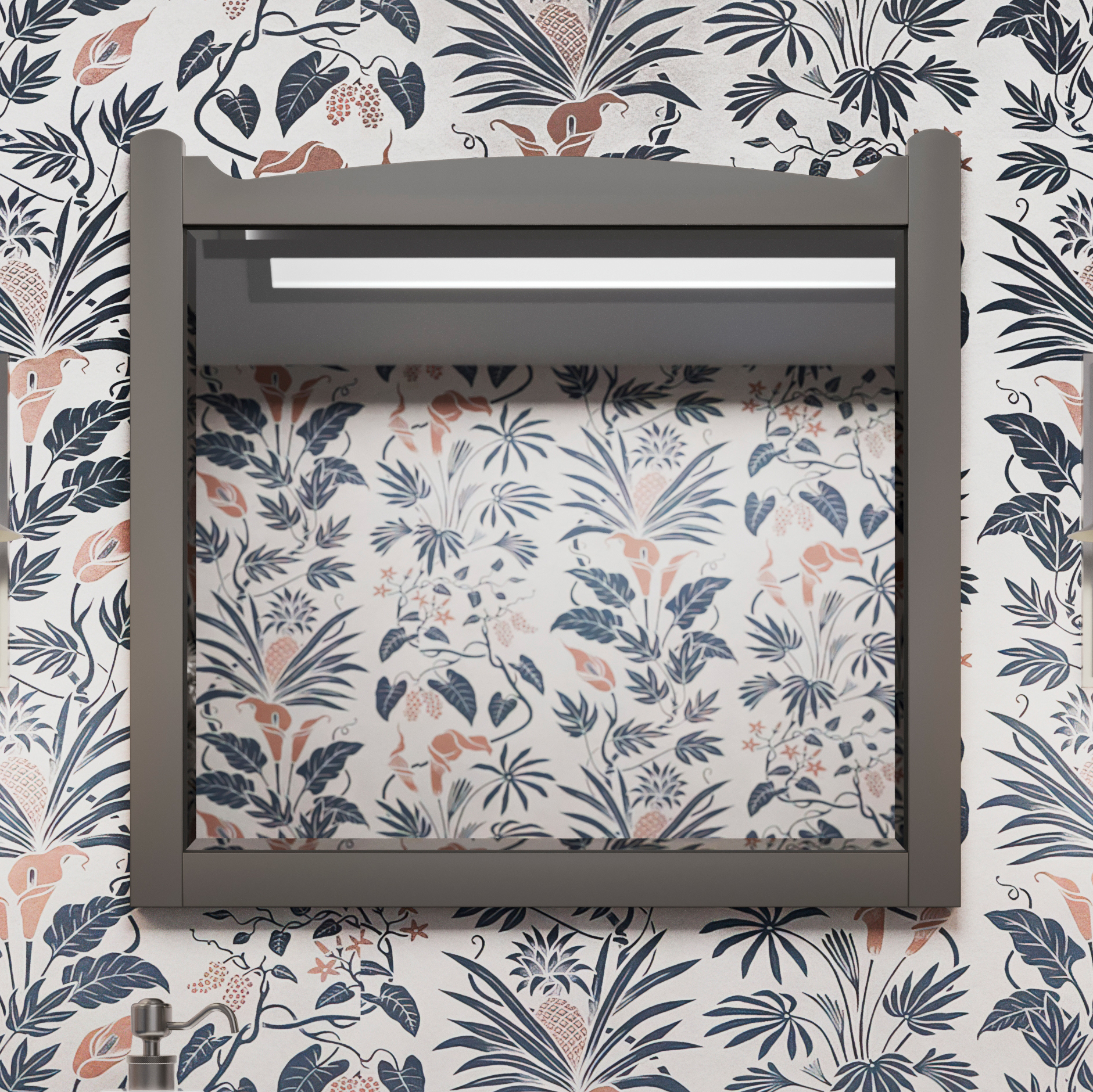 Burlington Guild Framed Mirror - 600 x 570mm
