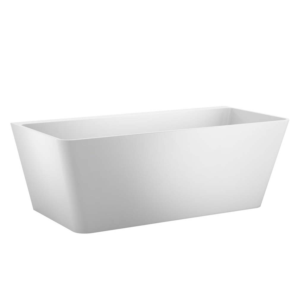 Julia Freestanding Back to Wall Acrylic Bath - 1680 x 800mm