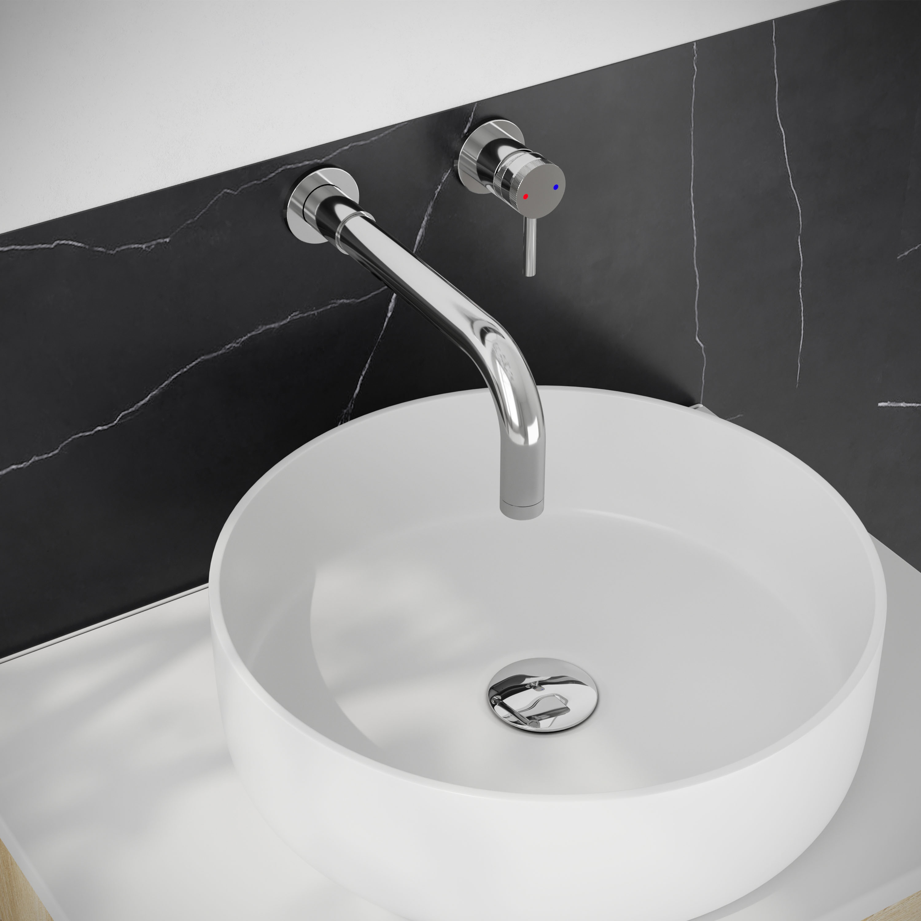 Core Wall Mounted Basin Tap