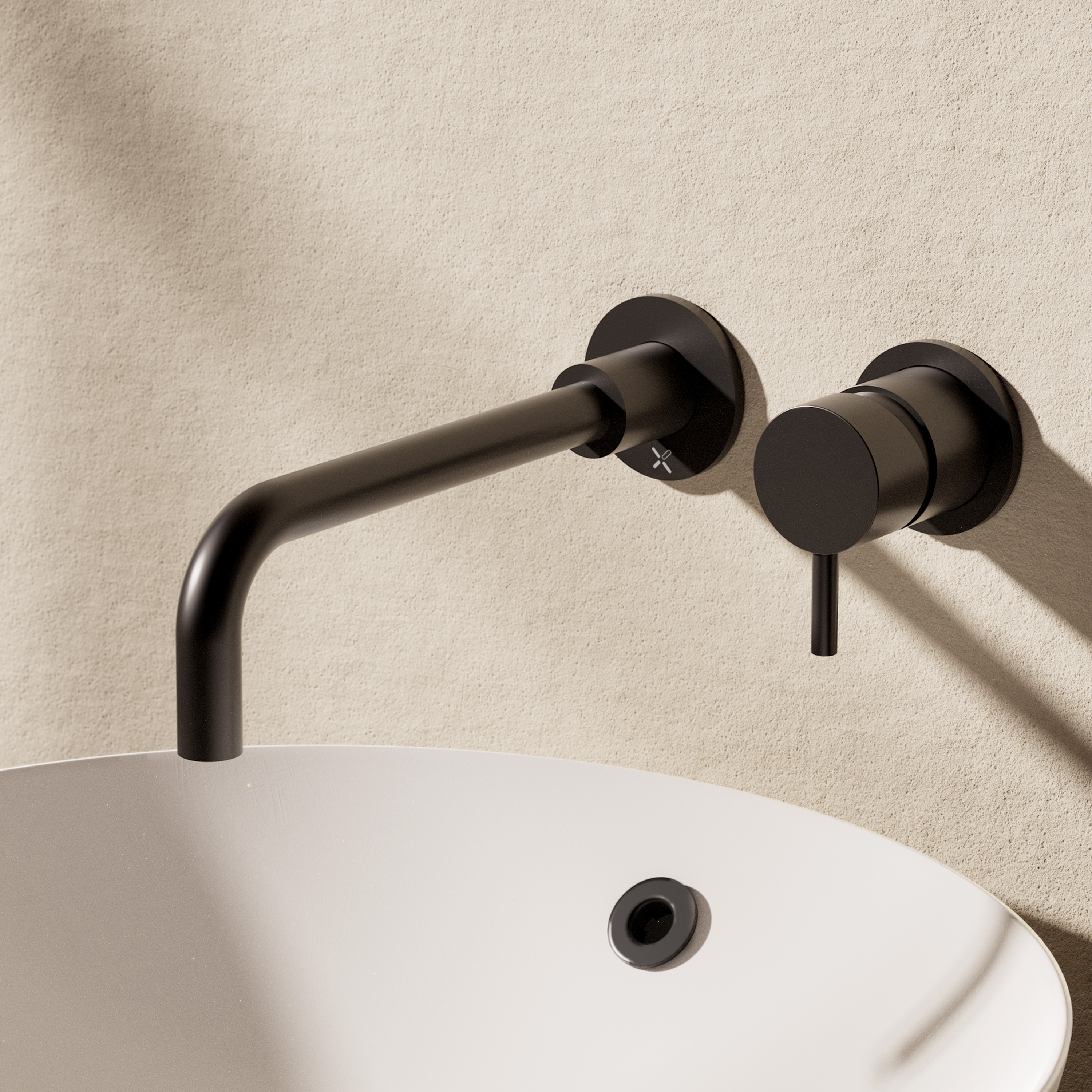 Crosswater MPRO Wall Mounted Basin Mixer Tap