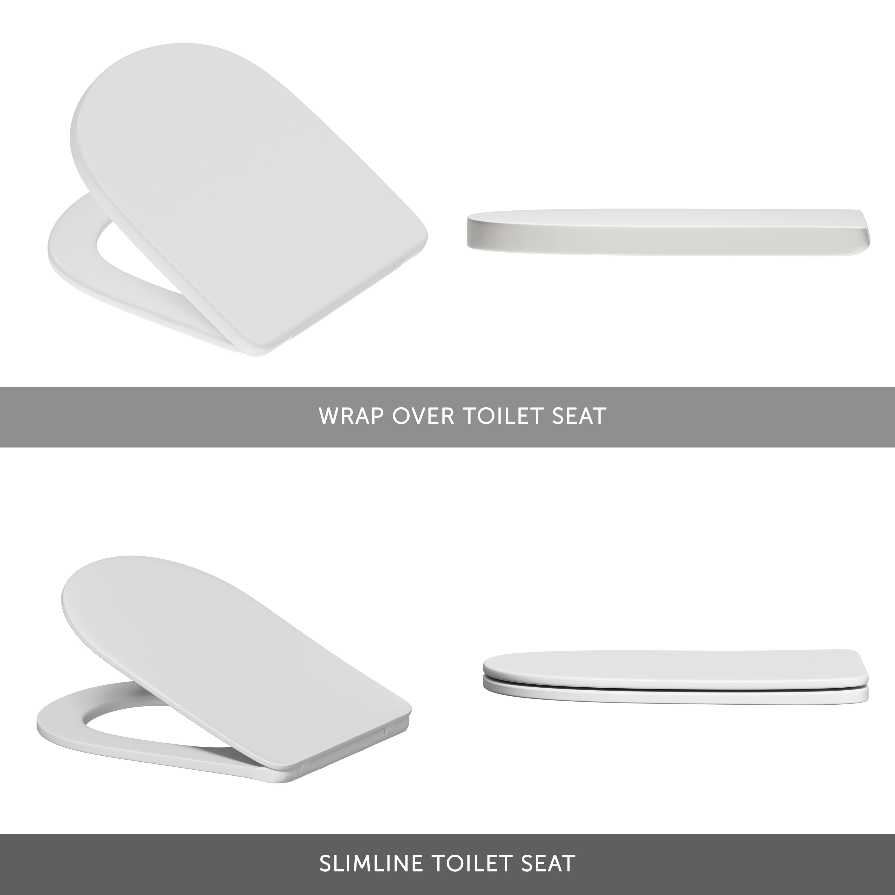 Harbour Serenity Rimless Fully Back to Wall Comfort Height Toilet with Cistern & Soft Close Seat