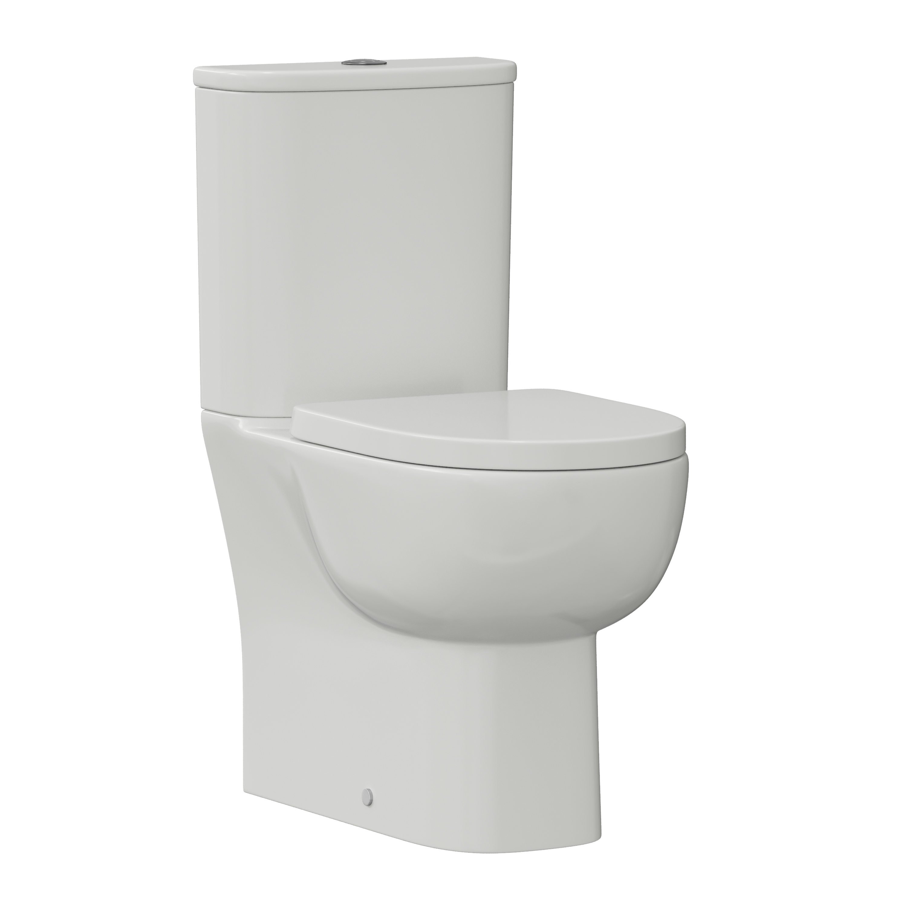 Harbour Serenity Rimless Fully Back to Wall Comfort Height Toilet with Cistern & Soft Close Seat