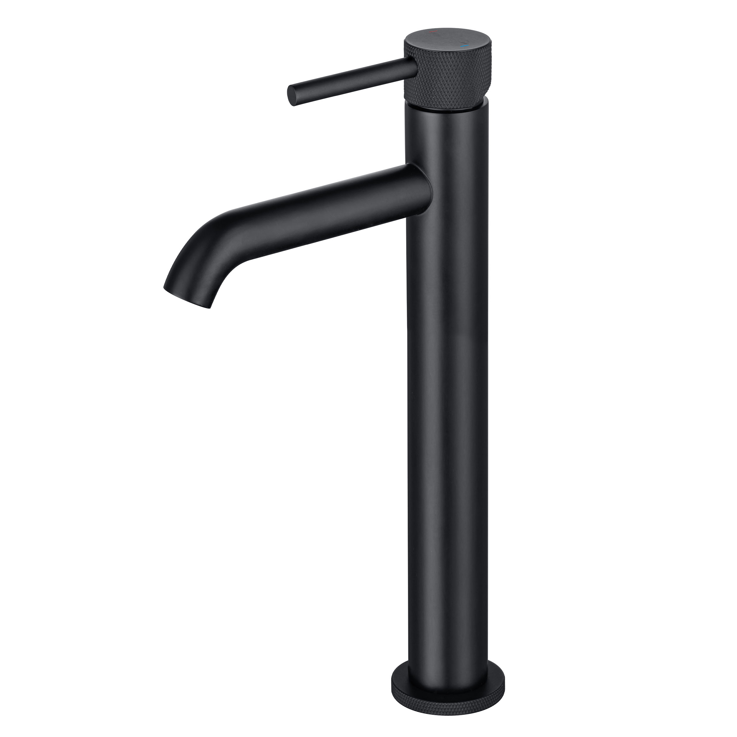 Harbour Clarity Knurled Tall Basin Mixer Tap