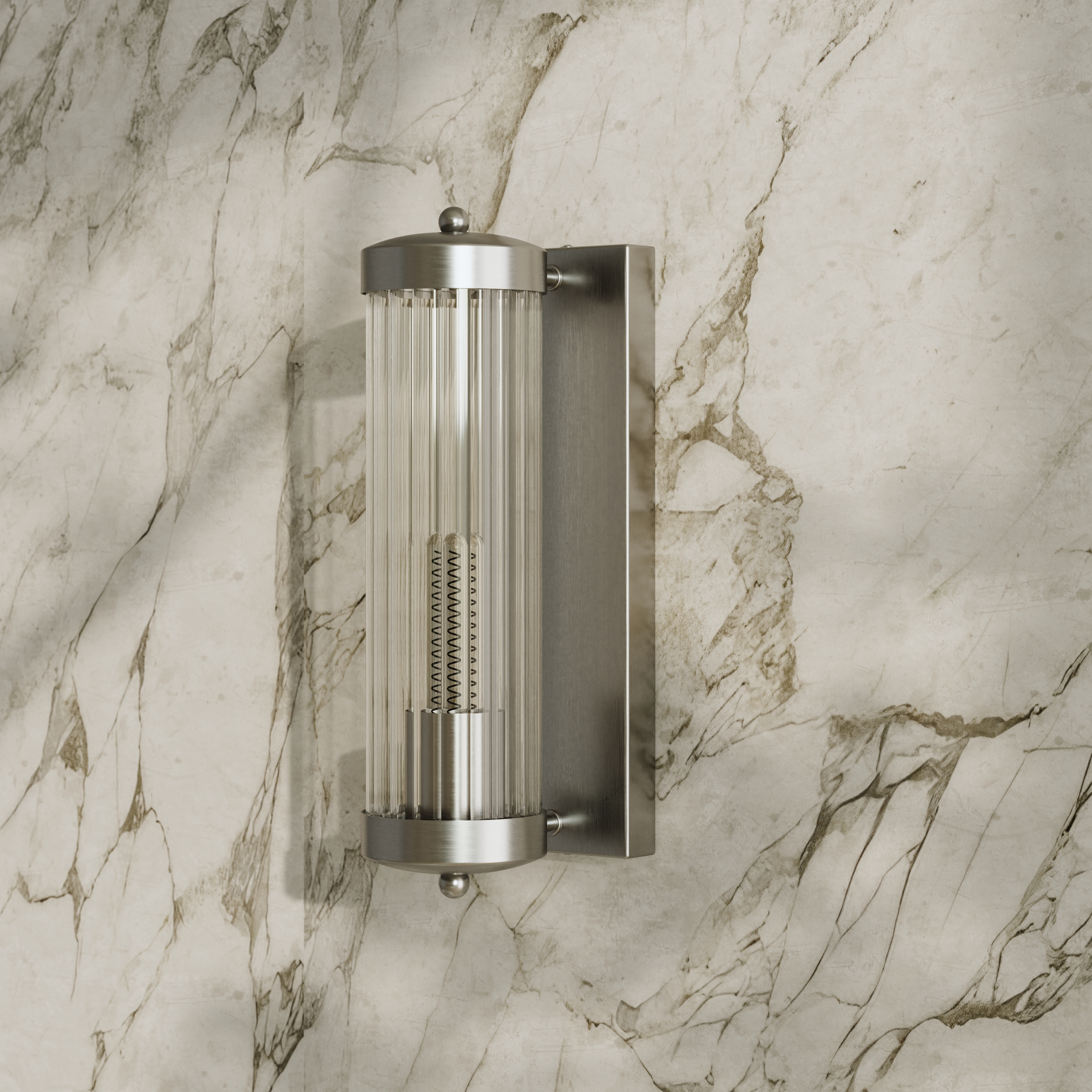 Butler & Rose Fluted Lantern Wall Light