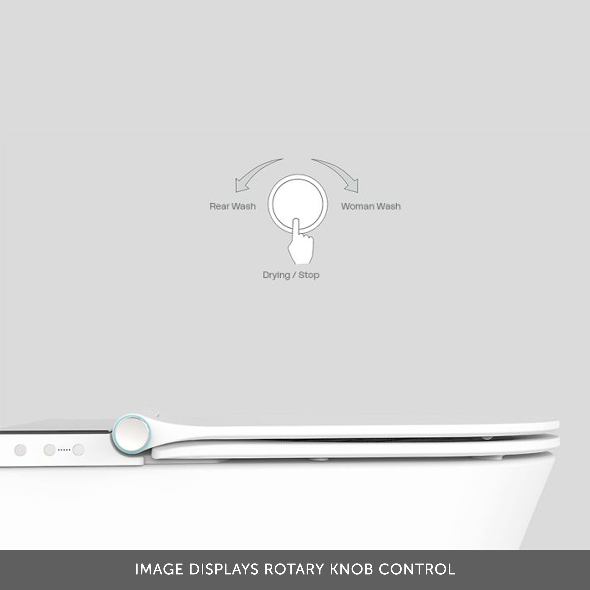 Imex Essence Wall Hung Toilet with Soft Close Seat & Remote Control