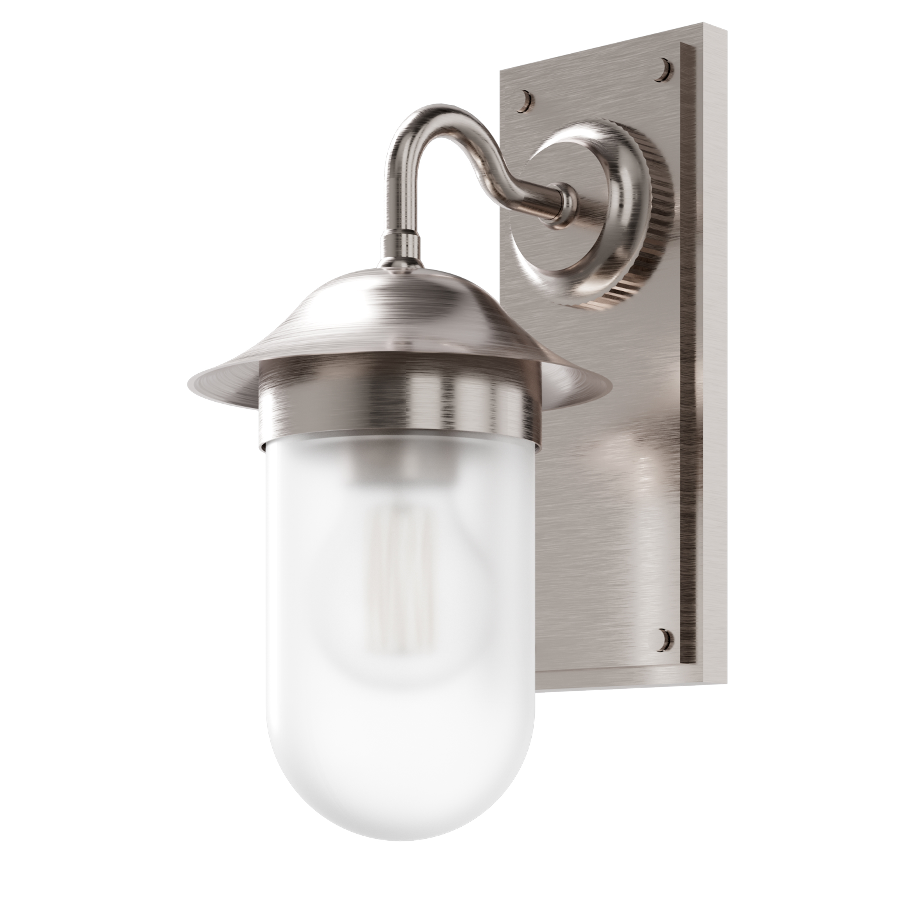 Burlington Guild Frosted Glass Wall Light