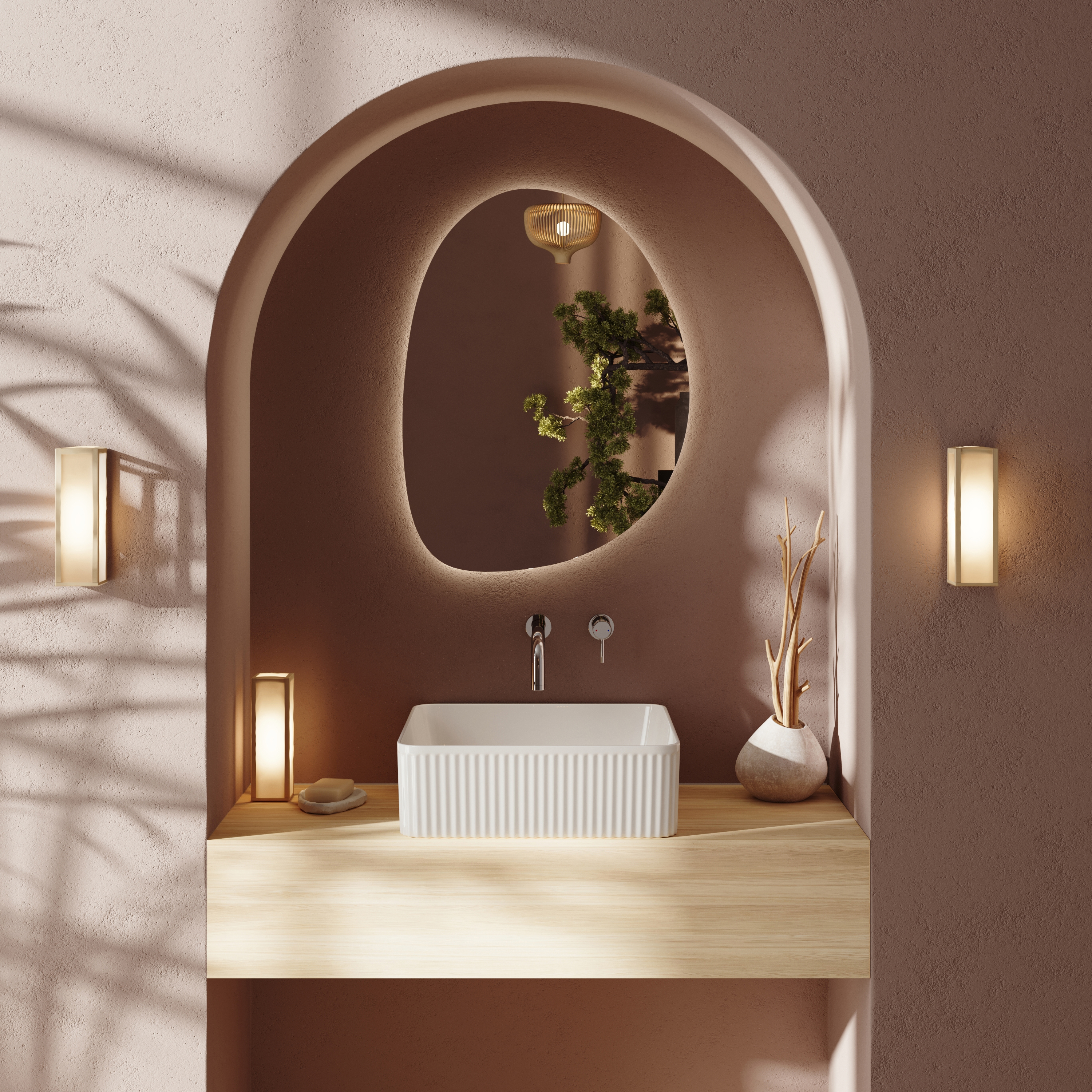 Core Wall Mounted Basin Tap