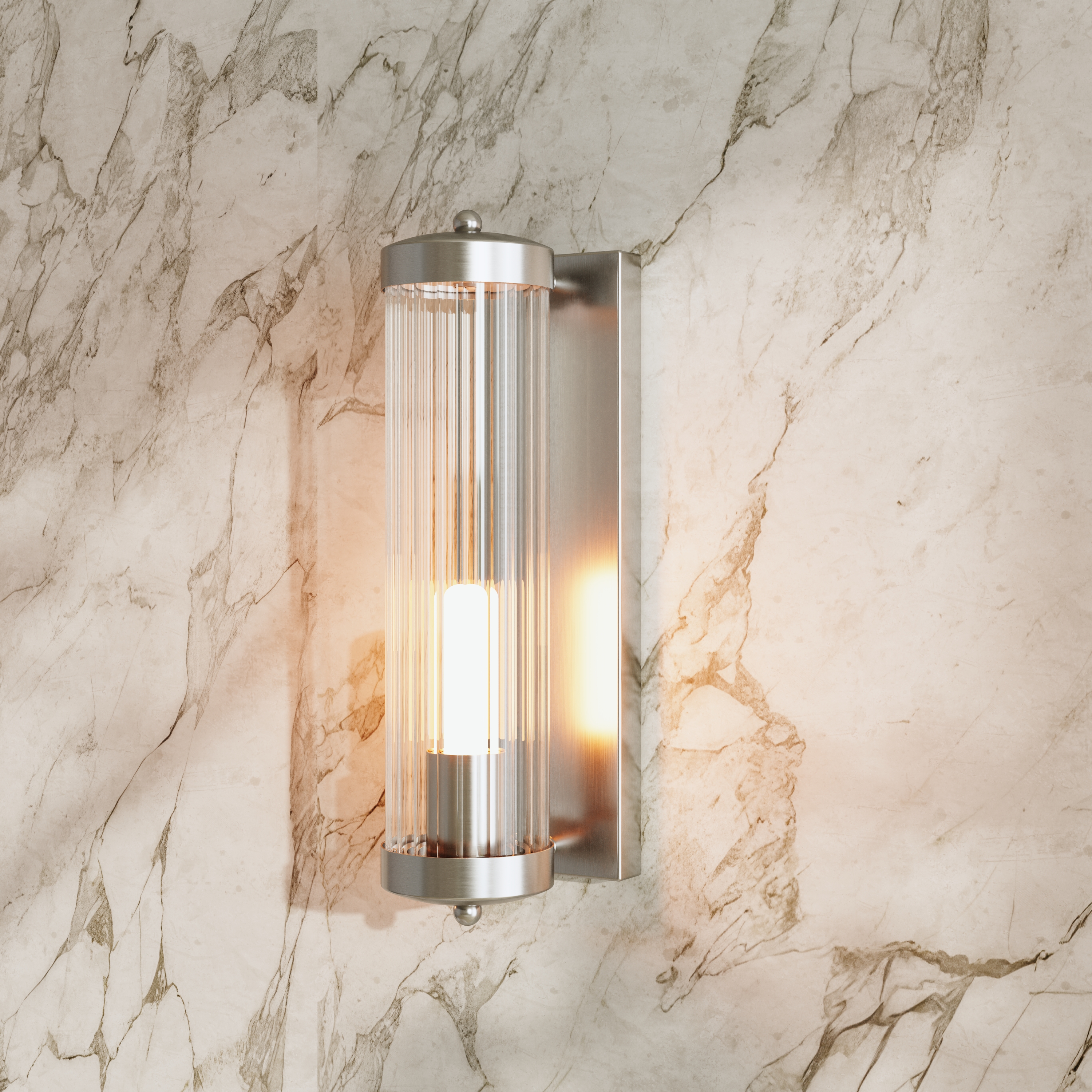 Butler & Rose Fluted Lantern Wall Light