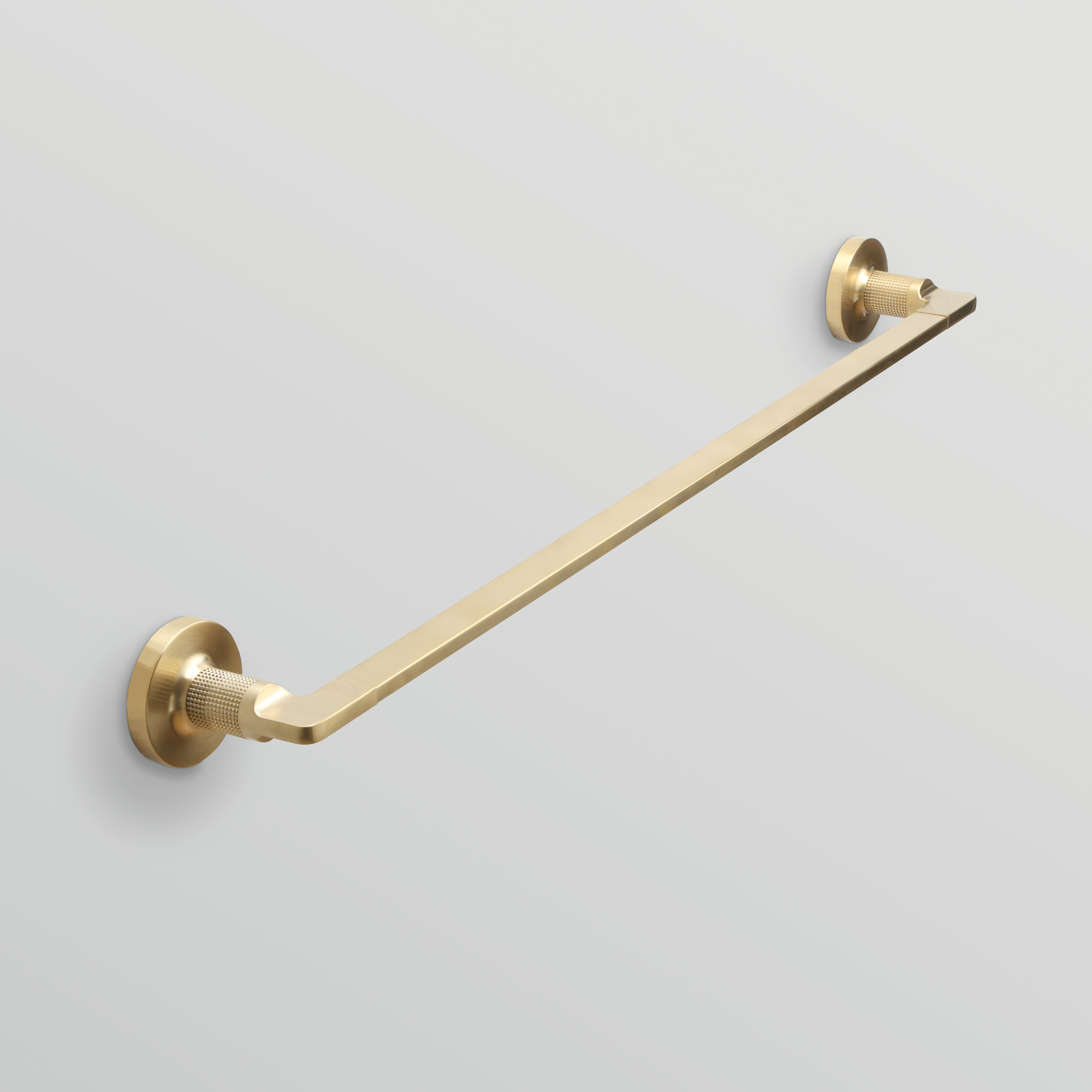 Origins Living Baxter Brushed Brass Towel Rail