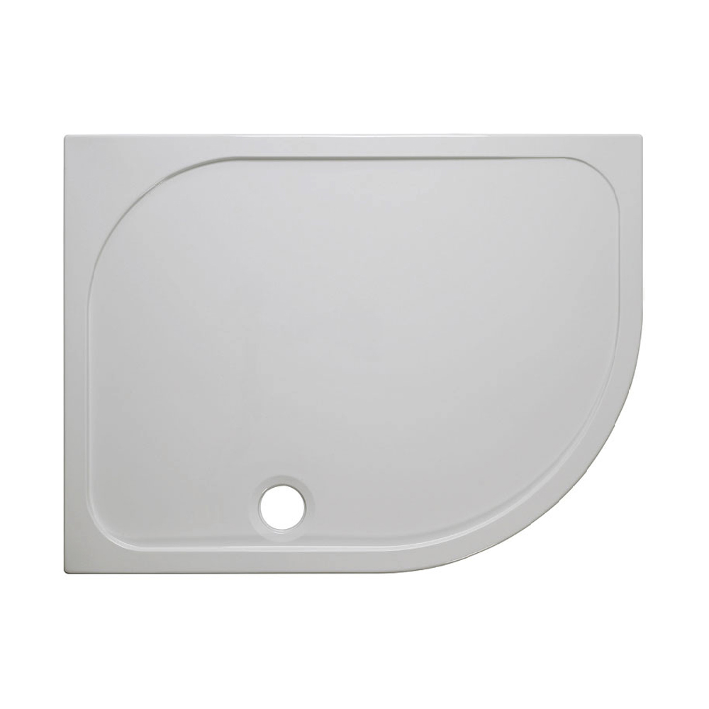 Crosswater 45mm Offset Quadrant Stone Resin Shower Tray