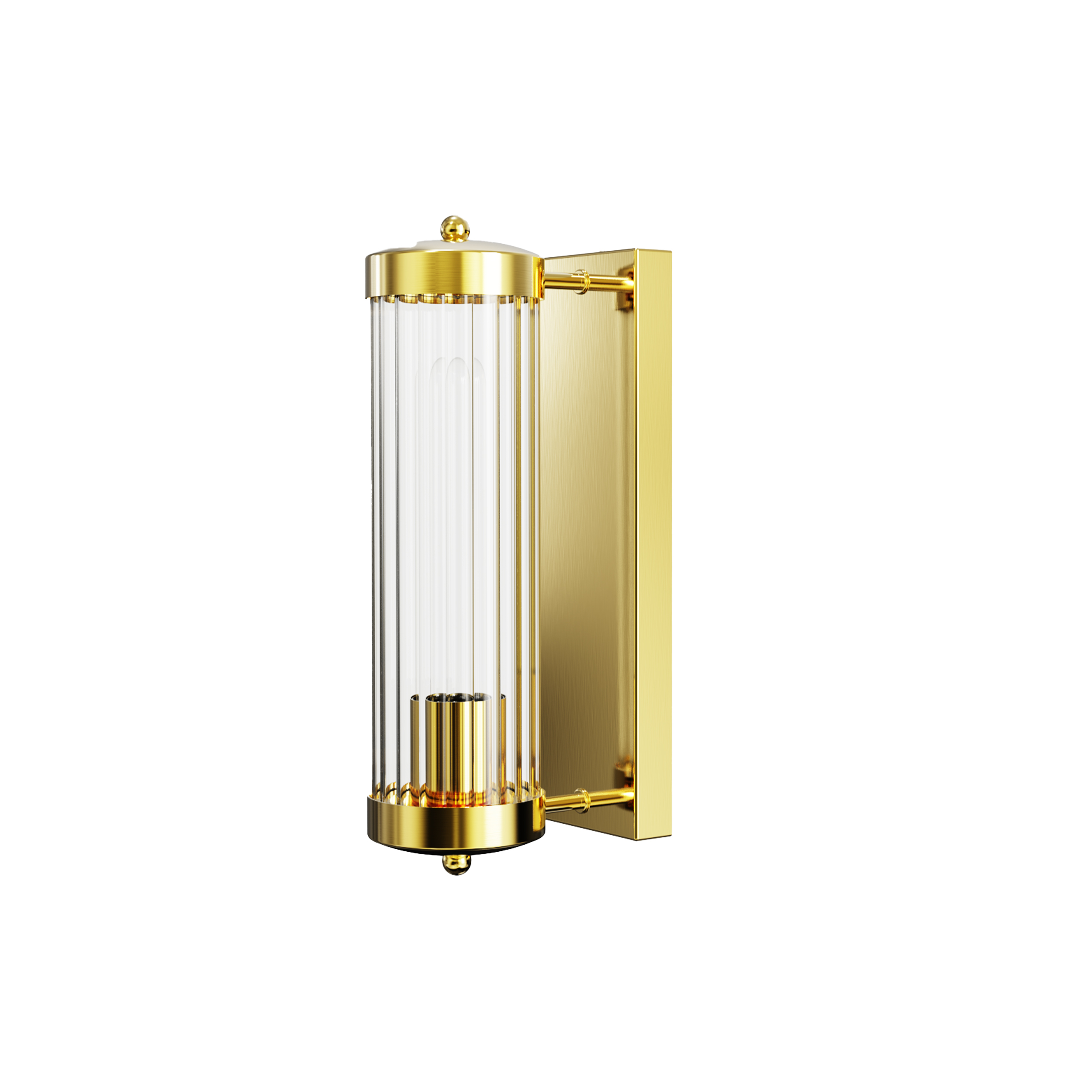 Butler & Rose Fluted Lantern Wall Light
