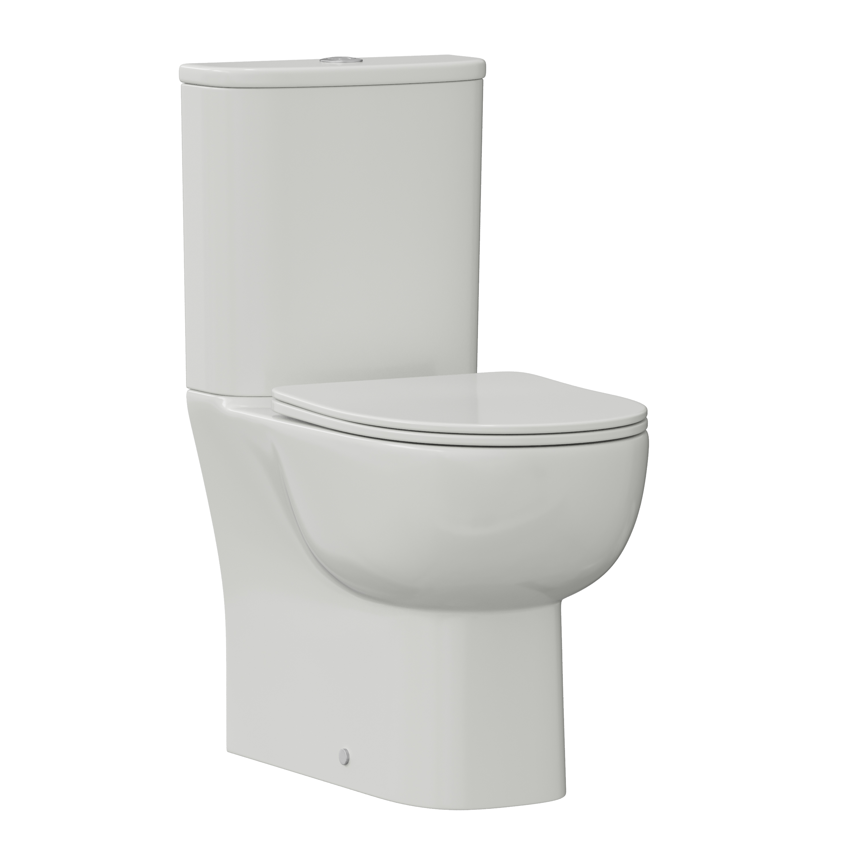 Harbour Serenity Rimless Fully Back to Wall Comfort Height Toilet with Cistern & Soft Close Seat