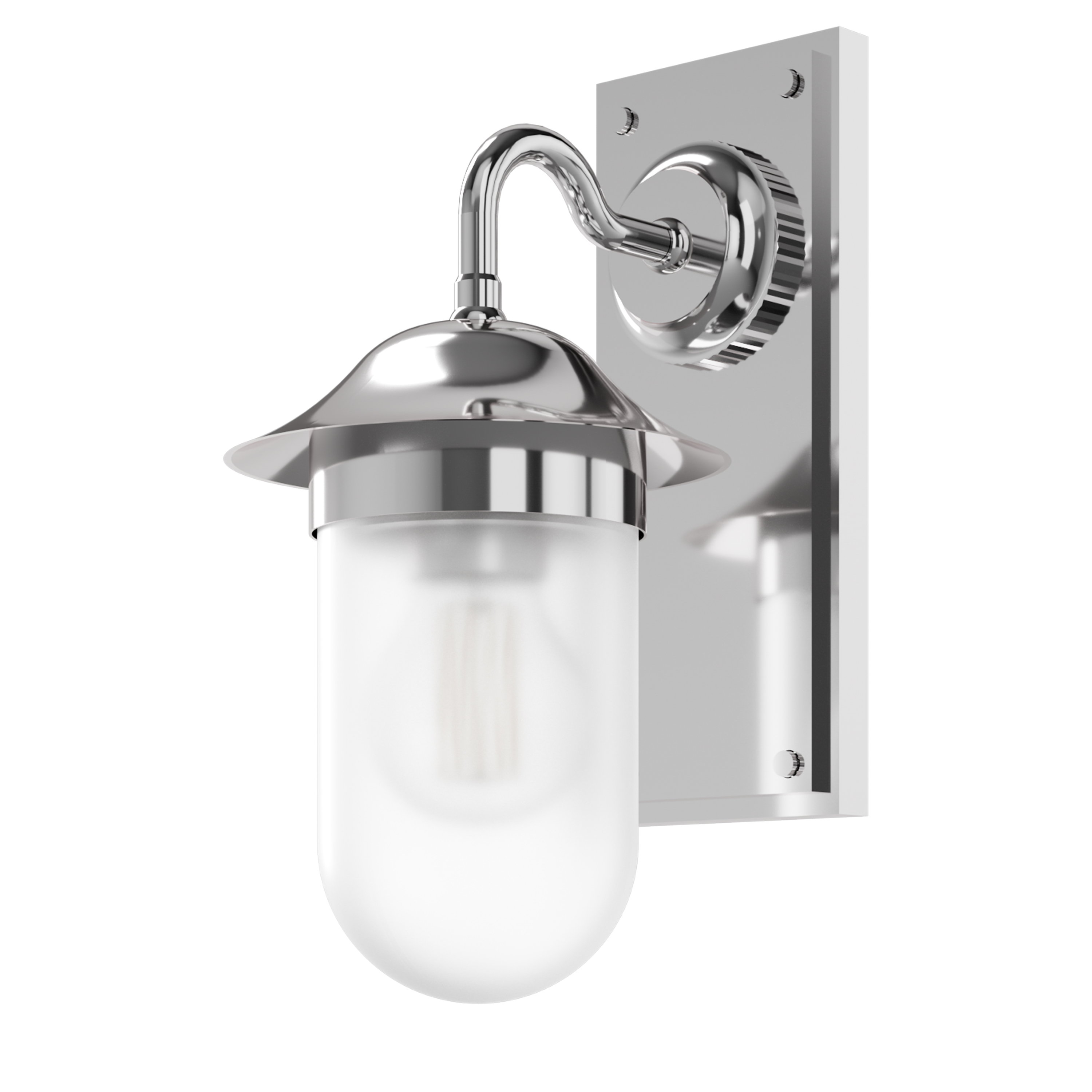 Burlington Guild Frosted Glass Wall Light