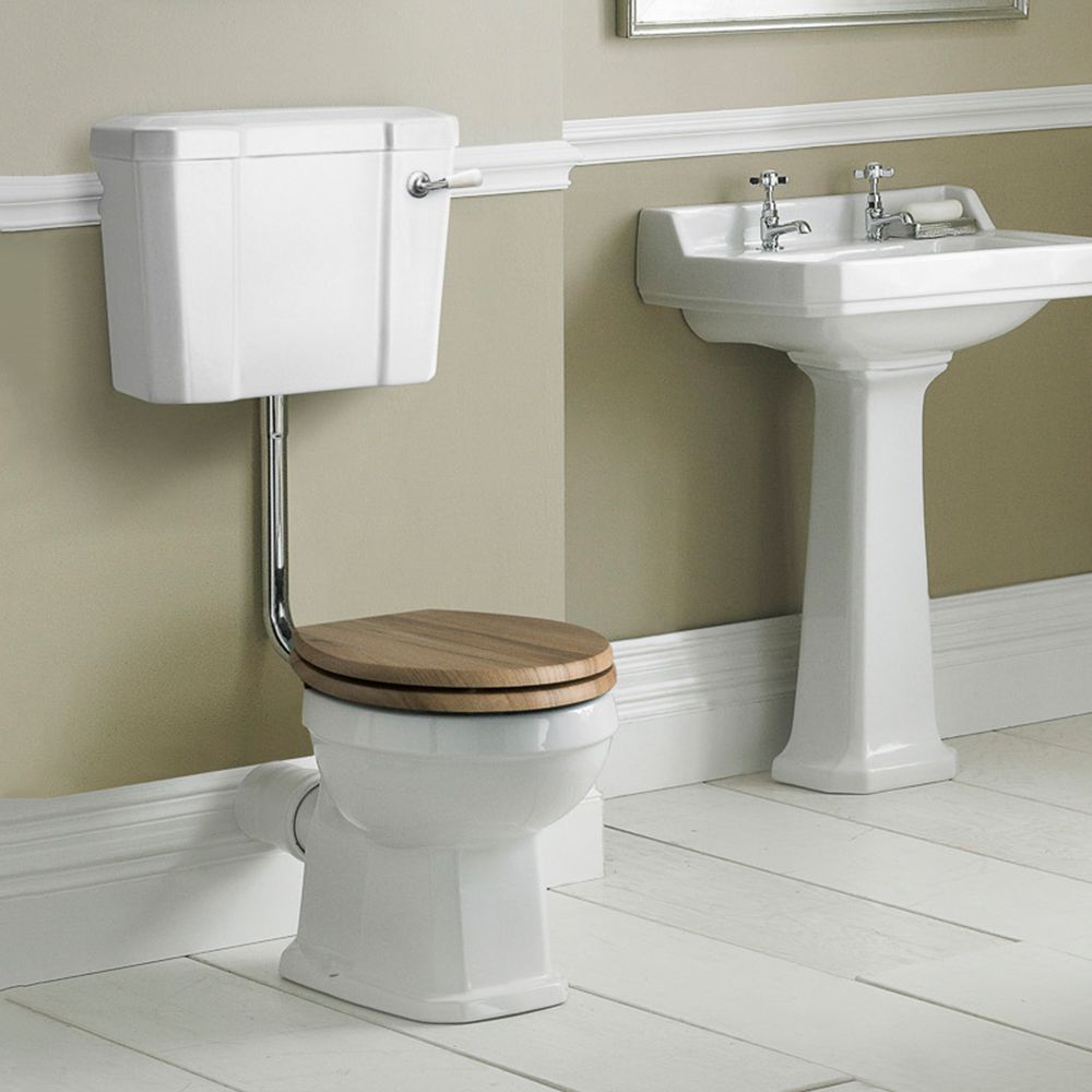 Butler & Rose Catherine Low Level Traditional Toilet - Pan & Cistern