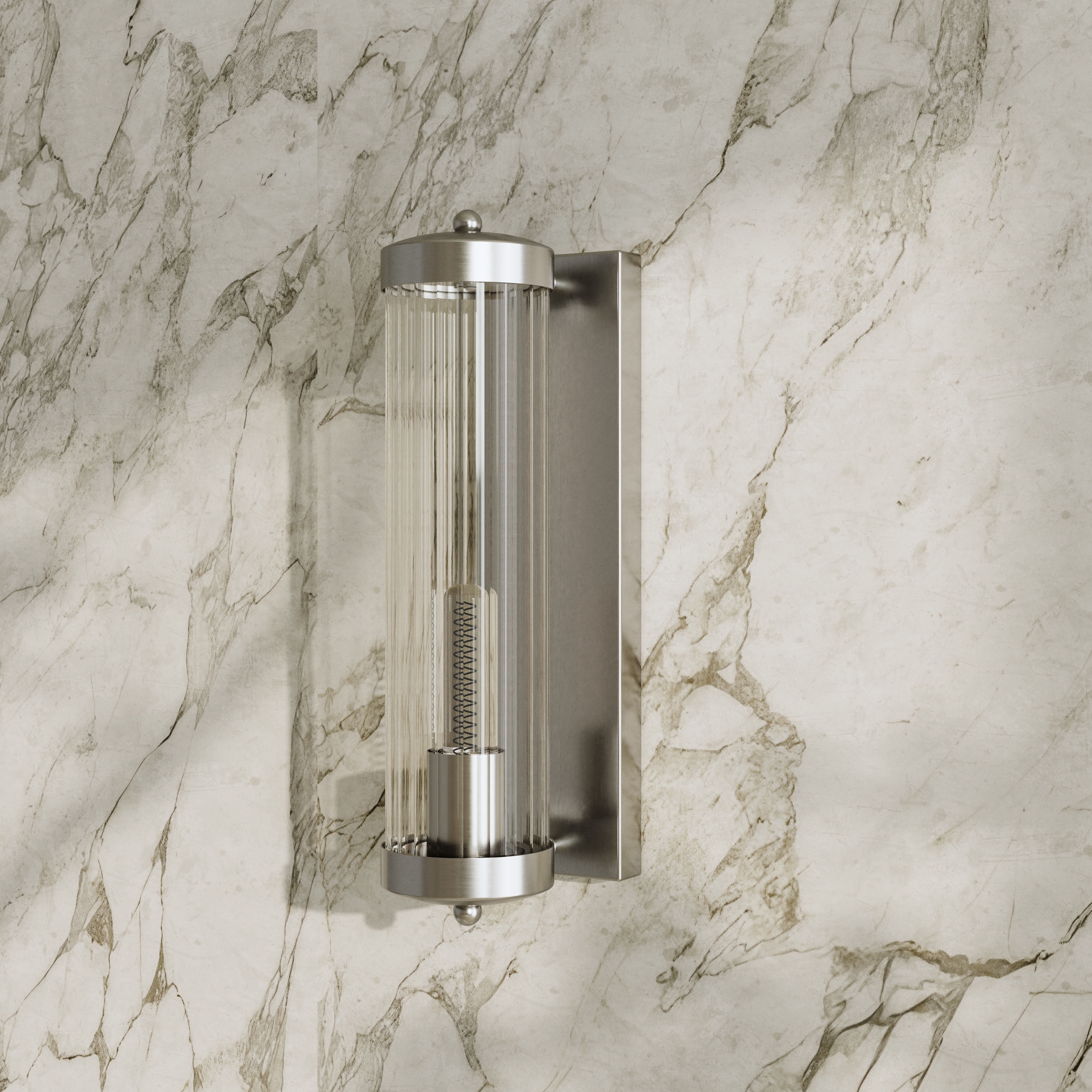 Butler & Rose Fluted Lantern Wall Light
